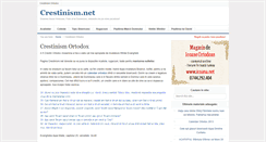Desktop Screenshot of crestinism.net